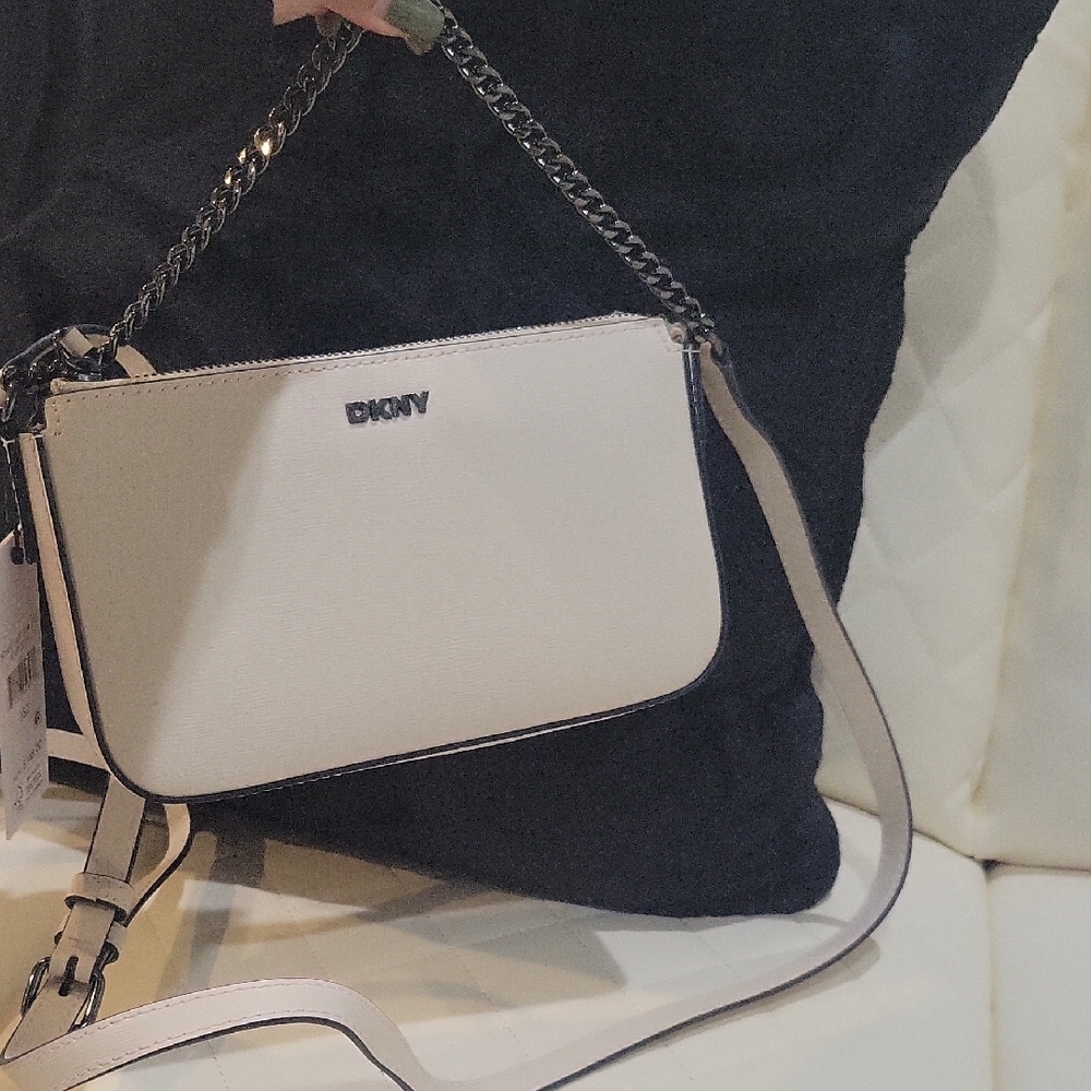 DKNY Cream Crossbody Bag